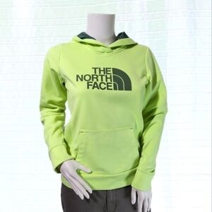 THE NORTH FACE Hoodie Chartreuse Size Small SUPER CUTE